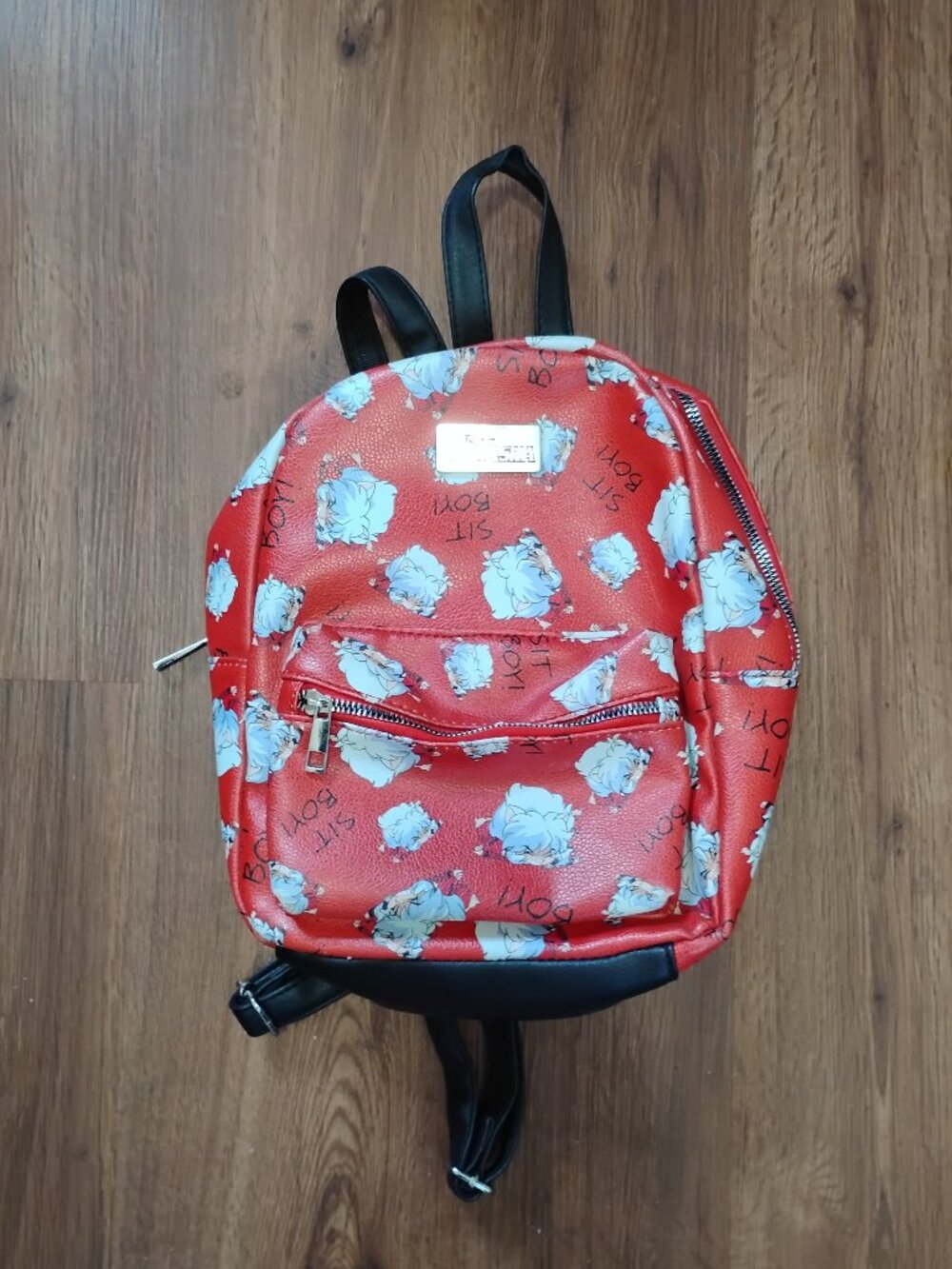 Hot Topic Bioworld Inuyasha Sit Boy! Mini Backpack